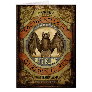 Cartão Sangue dos bastões