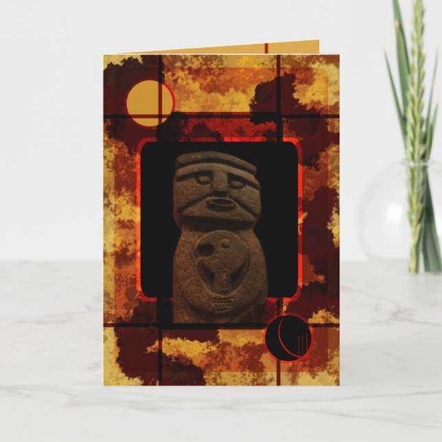 Cartão Sangue e Sol (Frente)