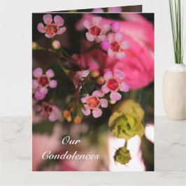 Cartão Sangue Rosa Pequeno