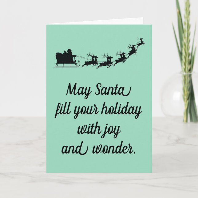 Cartão Santa  (Frente)