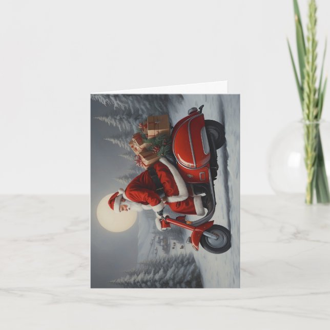 Cartão Santa Claus Christmas Card 2 (Frente)