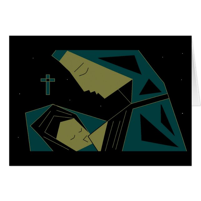 Cartão Santa Maternidade (Frente Horizontal)