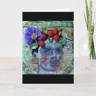 Cartão Santa Muerte Day of the Dead Greeting card