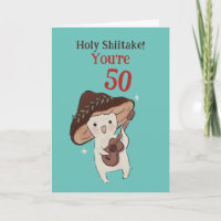Santa Shiitake Engraçado 40º 50º aniversário 60º P