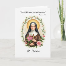 Santa Teresa de Lisieux Paz e Bênçãos de Deus