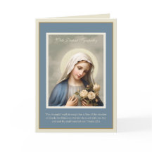 Santa Virgem Mãe Mary Simpatia Condolência