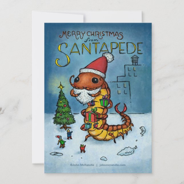 Cartão Santapede (Frente)