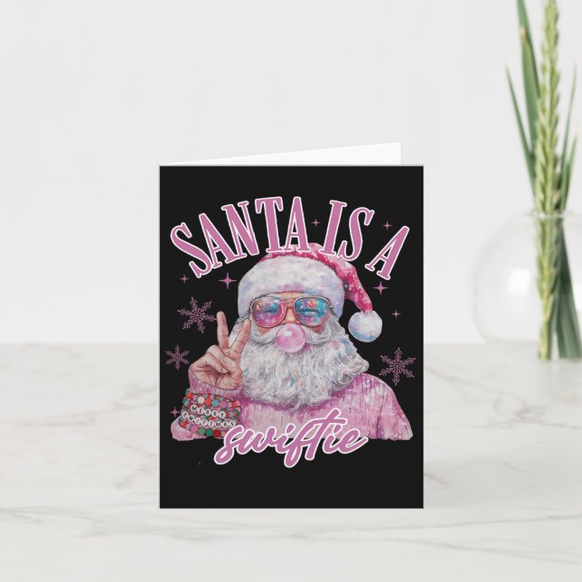 Cartão Santas Favoritas, Feliz Natal Feliz, Natal Grafado (Frente)