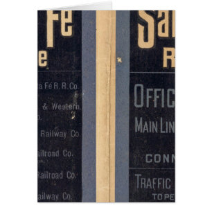 Cartão Sante Fe Route, Califórnia