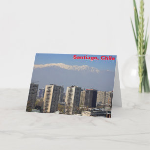 Cartão Santiago, Chile