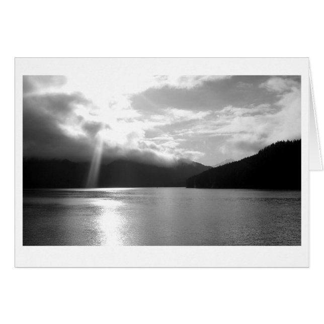 Cartão Santiam Pass Series, #3 (Frente Horizontal)