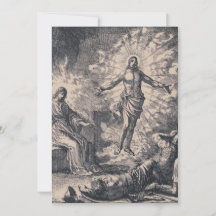 Cartão Santo da Ressurreição de Cristo de Jan Luyk