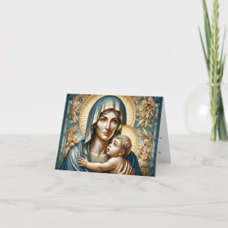 Cartão Santo Elizabeth-Santo de Infertilidade/Gravidez