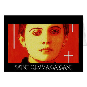 CARTÃO SANTO GEMMA GALGANI