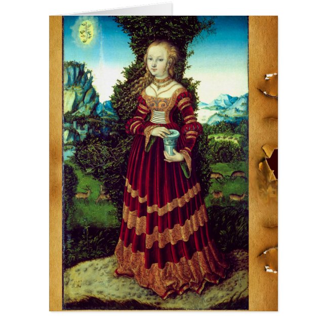 Cartão SANTO MARY MAGDALENE, Bacia Castanha (Frente)