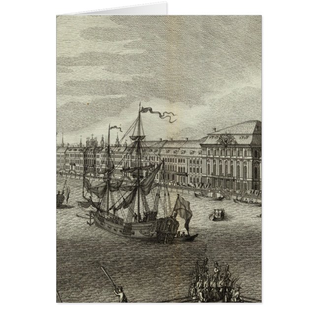 Cartão Santo Petersburgo, Rússia (Frente)