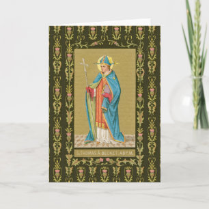 Cartão Santo Tomás Becket com Espada na Mitra (P 005)