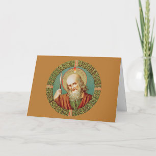 Cartão Santo Tomás o Apóstolo (JMAS12) Saudação em Branco