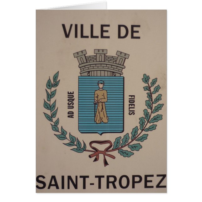 Cartão santo tropez ville (Frente)