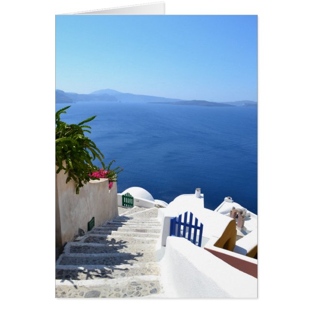 Cartão Santorini (Frente)