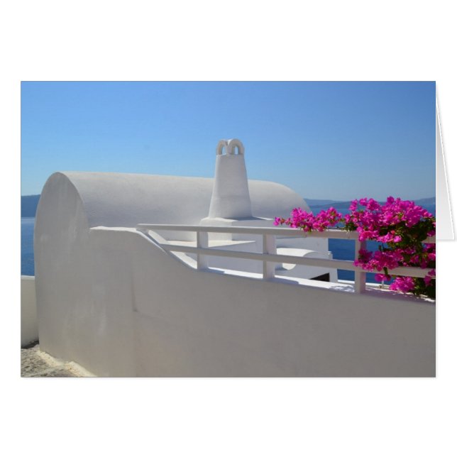 Cartão Santorini (Frente Horizontal)