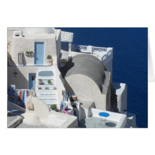 Cartão Santorini, piscina