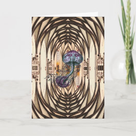 Cartão Santuário da Super Jellyfish