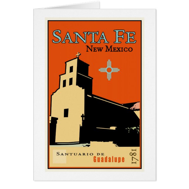 Cartão Santuario de Guadalupe (Frente)