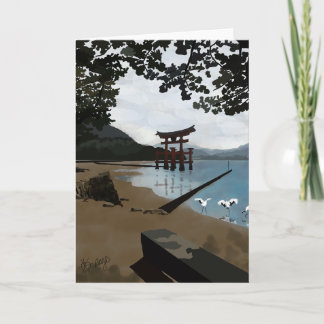 Cartão Santuário Itsukushima