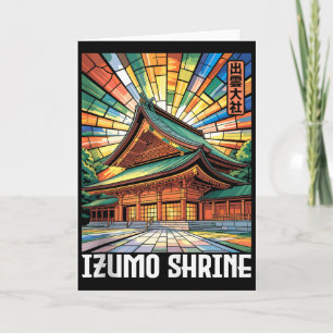 Cartão Santuário Izumo Taisha Shimane Japão Kanji Anime L