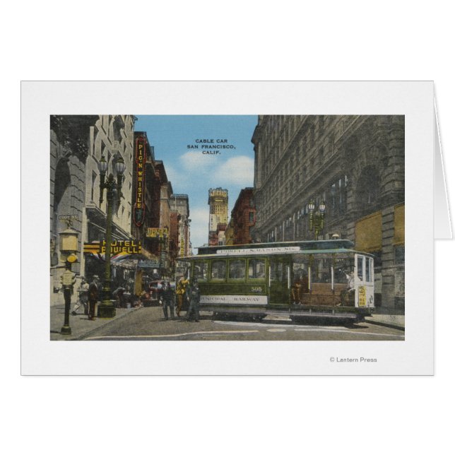 Cartão São Francisco, Vista de Viragem do Carro CAC (Frente Horizontal)