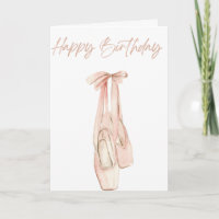 Sapatilhas de Ponta de Ballet de Aniversário