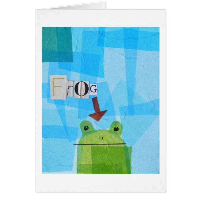 Cartão Sapo! (Frente)