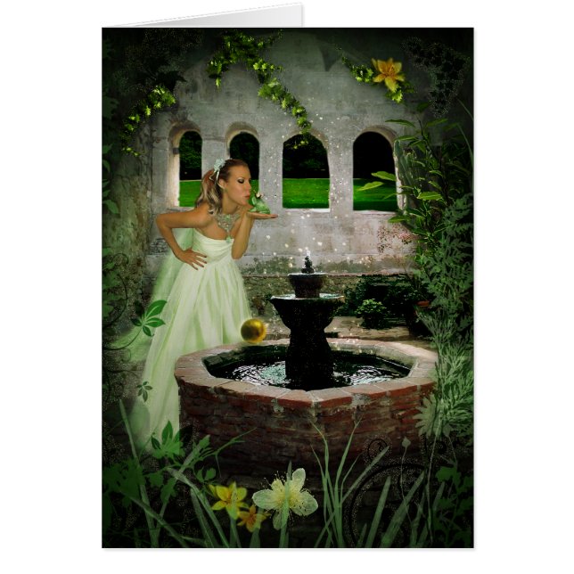 Cartão Sapo Prince (Frente)