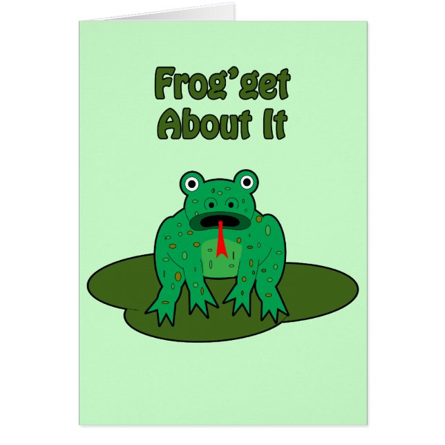 Cartão Sapo Verde - Sapo Conheça (Frente)