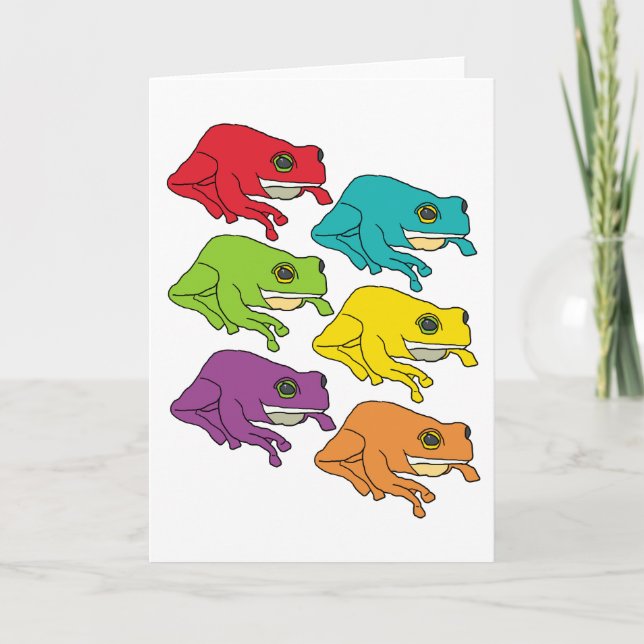 Cartão Sapos (Frente)