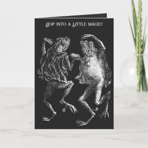 Cartão Sapos Dançando No Sábado Dictionnaire Infernal