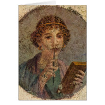 Sappho (fresco de Pompeii)