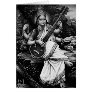 Cartão Saraswati-Namaste