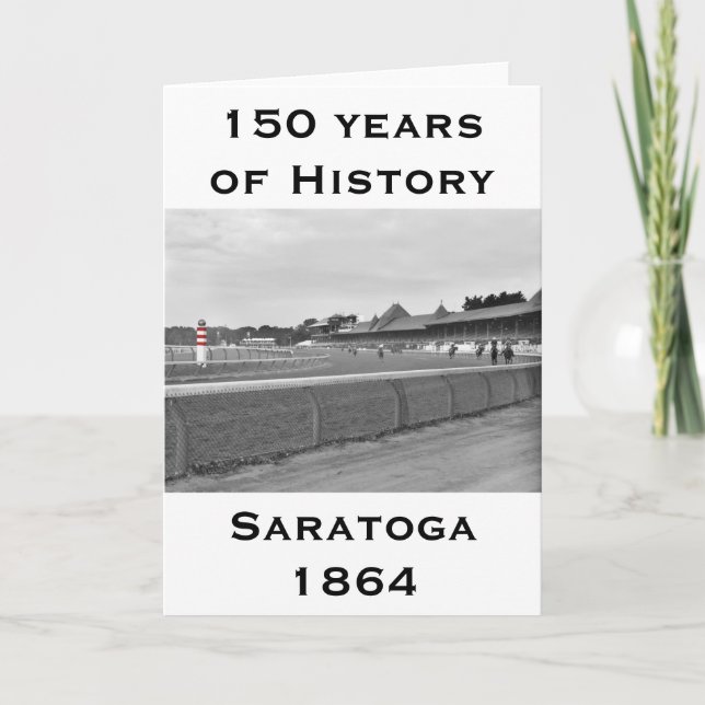 Cartão Saratoga's Clubhouse (Frente)