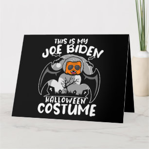 Cartão Sarcástico político Tee Engraçado Joe Biden Hallow