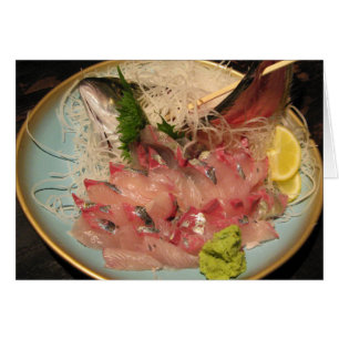 Cartão Sashimi 刺 身