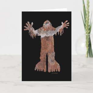 Cartão Sasquatch