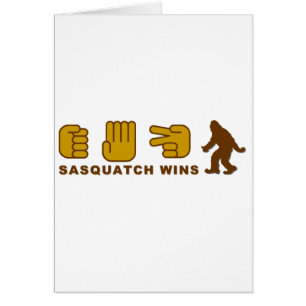 Cartão Sasquatch vence