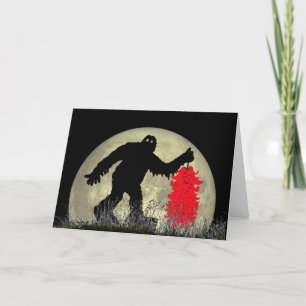 Cartão SASQUATCH VISTO EM HATCH, NOVA Placa MÉXICA