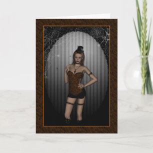 Cartão Sassy Halloween