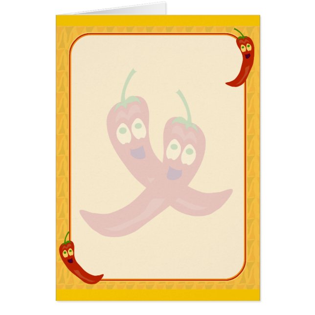 Cartão Sassy Pepper (Frente)