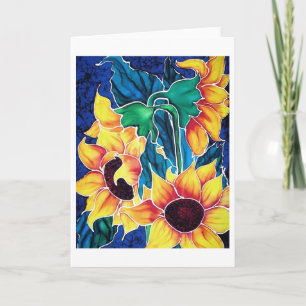 Cartão Sassy Sunflower