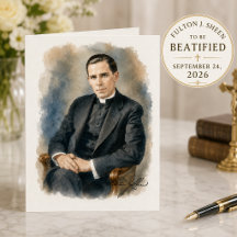 Saudação Católica de Beatificação de Fulton J. She