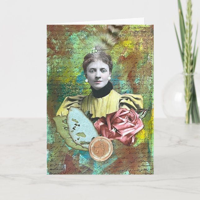 Cartão Saudação de Aniversário (Frente)